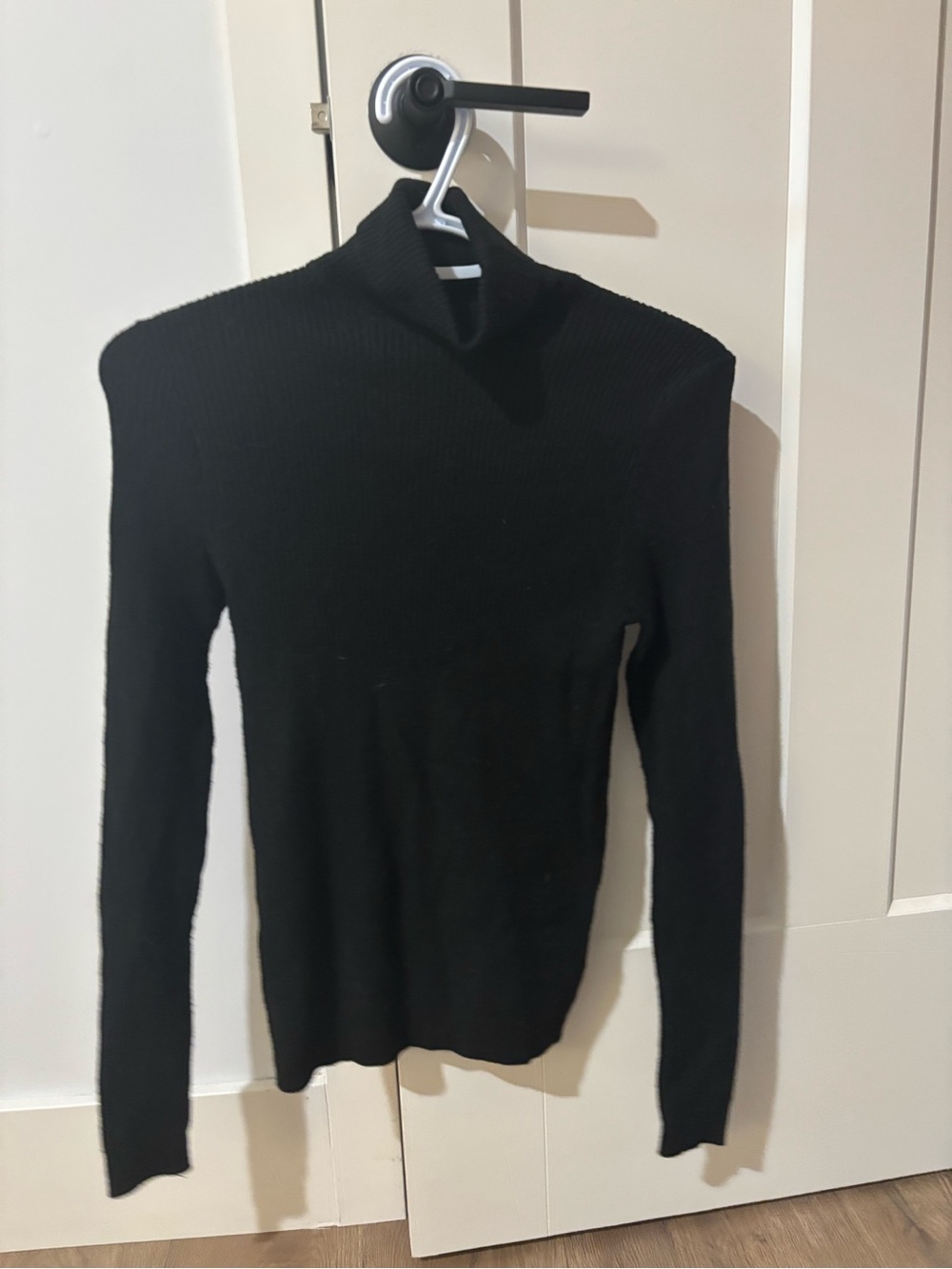 Active USA Black Turtleneck Sweater